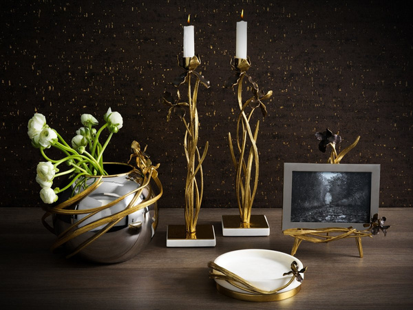 Photo frame by Michael Aram, from the Black Iris collection