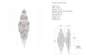 Suzanne Kasler Adele wall lamp