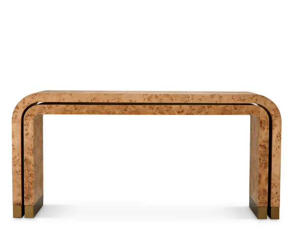 Eichholtz Quinton console table, a set of two