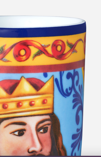 Szklanka porcelanowa na wodę Dolce&Gabbana, Carretto Siciliano