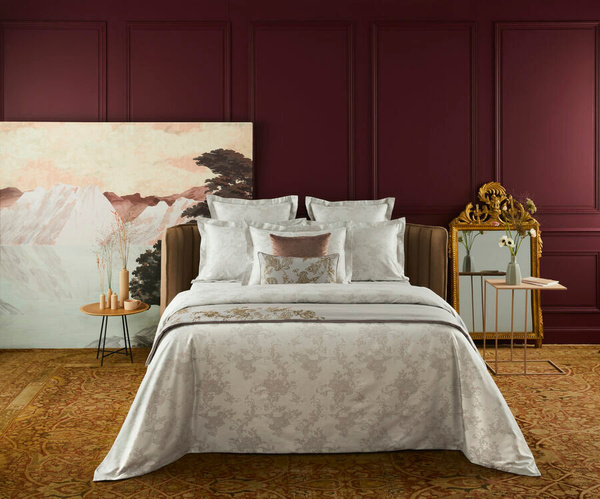 Yves Delorome pillowcase, from the Soierie collection