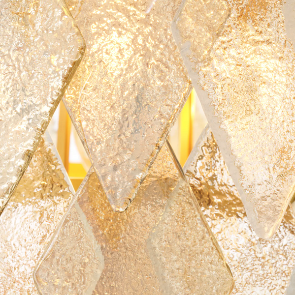 Rhombus L chandelier by Eichholtz