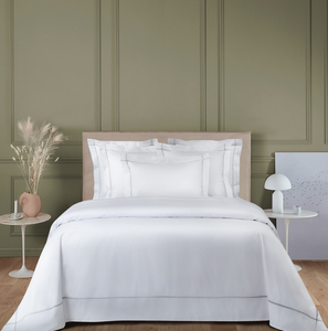 Yves Delorme pillowcase, from the Athena (Silver) collection