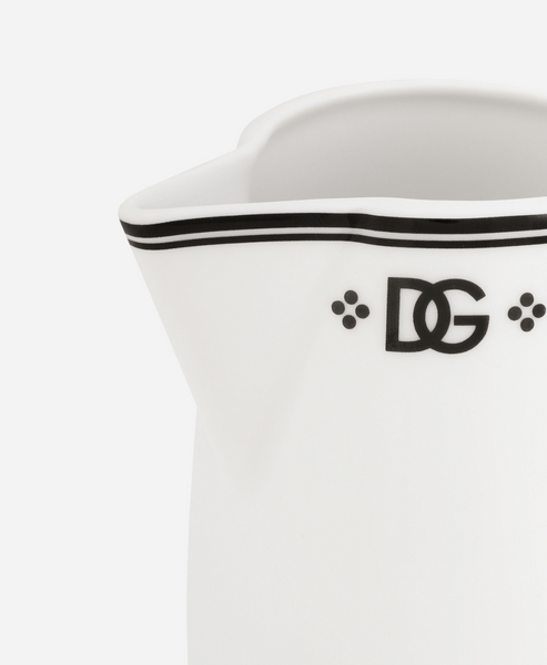 Dolce & Gabbana porcelain milk jug, from the DG Logo collection