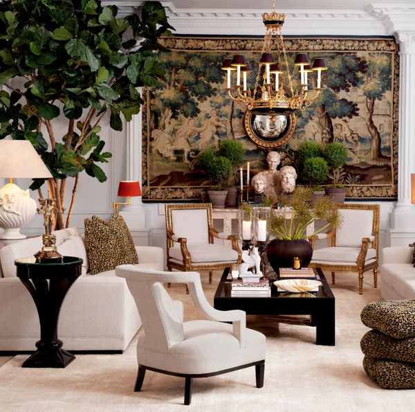 Aswan side table by Eichholtz