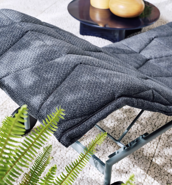 Flair reclining lounger by Gervasoni 1882