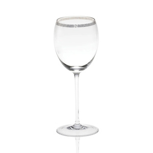 Armani Casa water glass, from the Dvorak collection