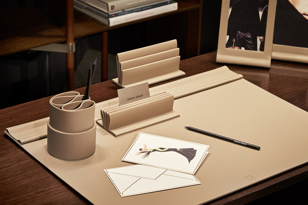 Armani Casa Orwell desk business card holder