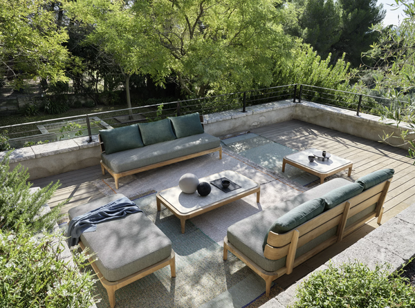 Kasane 19 pouffe by Gervasoni 1882