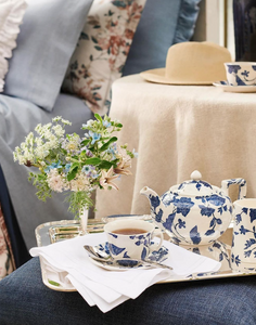 Filiżanka do herbaty Ralph Lauren Home x Burleigh Garden Vine (Indigo)