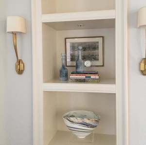 Ruhlmann Single wall lamp by E.F. Chapman