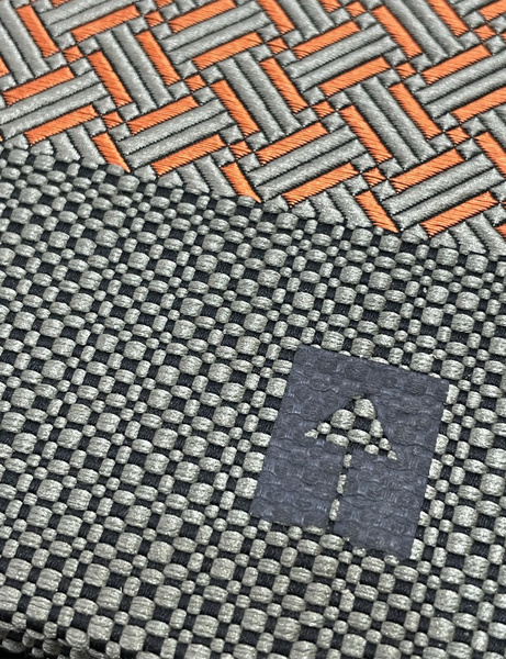 Zestaw dwóch notesów Armani Casa, Pollock Orange