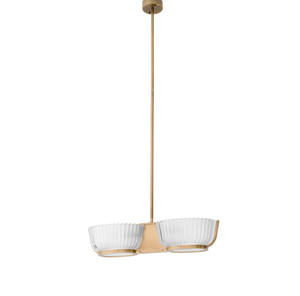 Artos Double chandelier by Eichholtz