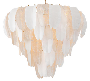 Saint Lucia L chandelier by Eichholtz