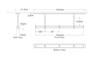 Marcell 56’ pendant lamp designed by Anne-Marie Barton