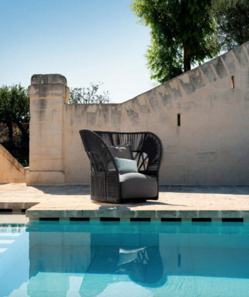 Cliff Dèco Lounge Armchair by Talenti