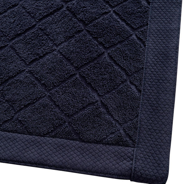Ralph Lauren Home bath mat, from the Avenue (Midnight)
