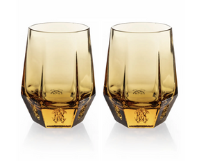 Roberto Cavalli Home Python set of two water glasses