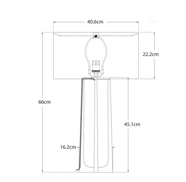 Lampa stołowa Ian K.Fowler Scala marki Visual Comfort