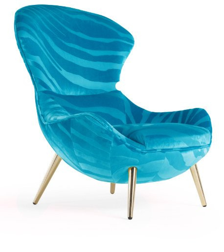 Roberto Cavalli Home Interiors Curacao Bergere Armchair