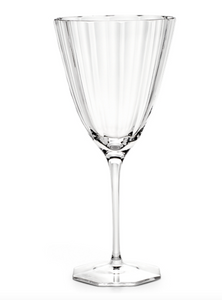 Ralph Lauren Home crystal water glass, from the Isabel collection