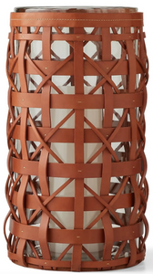 Preston Woven Leather Lantern Large by Ralph Lauren Home