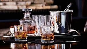 Kryształowy Zestaw dwóch szklanek Ralph Lauren Home, z kolekcji Garrett-Highball