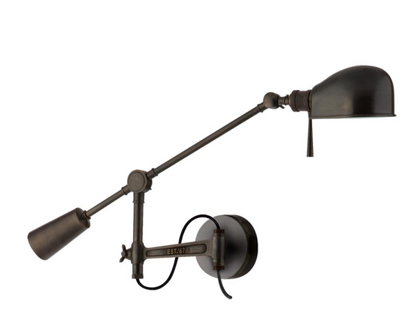 RL '67 Boom Arm Wall Lamp by Ralph Lauren Home 
