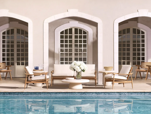 Cleon garden table by Eichholtz