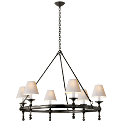 Classic Ring chandelier by Chapman & Myers by Visual Comfort