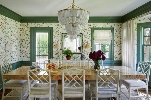 Aerin Jacqueline chandelier by Visual Comfort