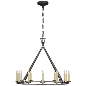 Chapman & Myers Darlana Medium chandelier Visual Comfort brand