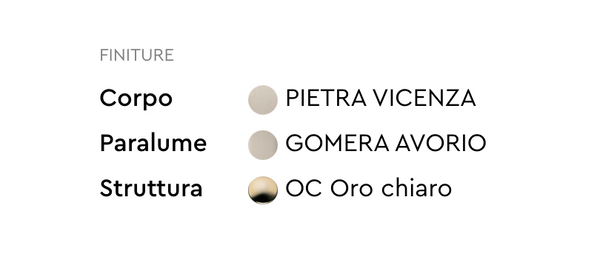 Tinta table lamp by Italamp