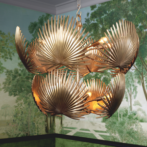 Foliage chandelier by Eichholtz