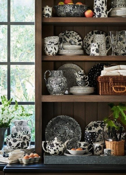 Kubek Ralph Lauren Home x Burleigh Garden Vine (Indigo)