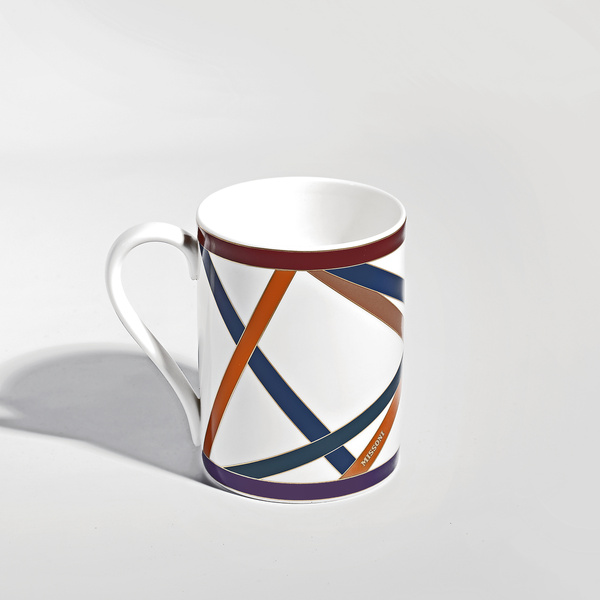 Missoni Home mug, from the Nastri Multicolor collection