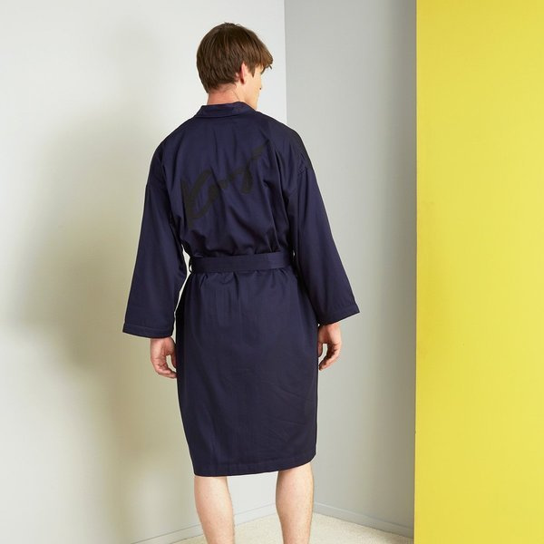 Kenzo bathrobe, from the Signe (Navy) collection