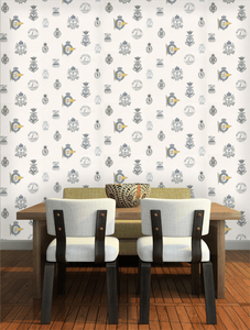 Rowthorne Crest Ralph Lauren Home Wallpaper. from the Signature Papers III collection