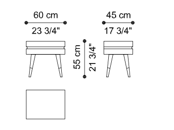Sean nightstand by Gianfranco Ferré Home