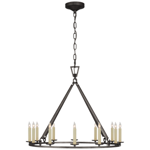 Chapman & Myers Darlana Medium chandelier Visual Comfort brand