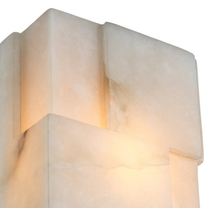 Fabiano alabaster wall lamp by Eichholtz