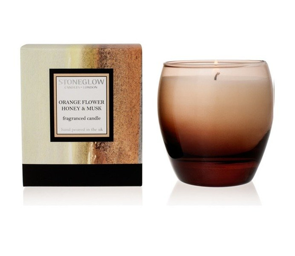 Orange Flower & Honey & Musk Scented Candle   