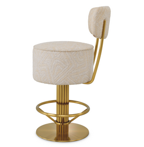 Carleton countertop bar stool by Eichholtz