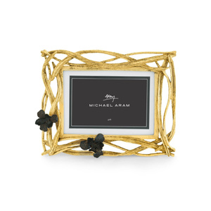 Photo frame by Michael Aram, from the Black Iris collection