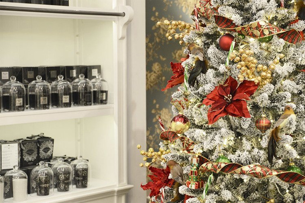 Christmas ornament-candle with clip