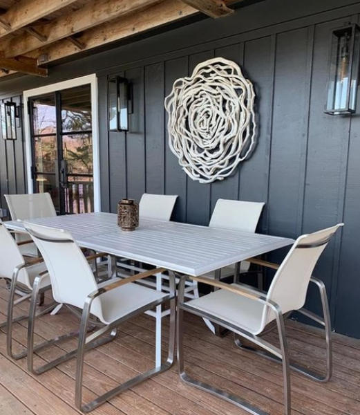 Wall lamp E.F.Champagne Fresno Framed Long by Visual Comfort