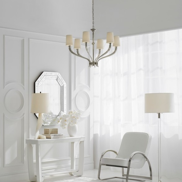 Ruhlmann Large chandelier by E.F. Chapman by Visual Comfort