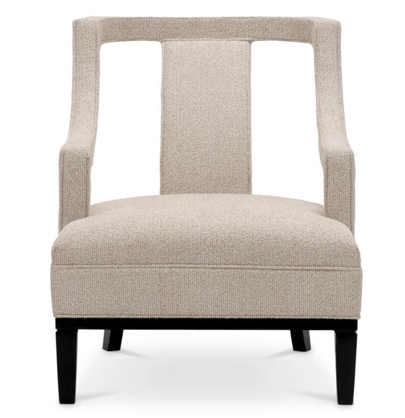 Barrier Right armchair by Mark Eichholtz