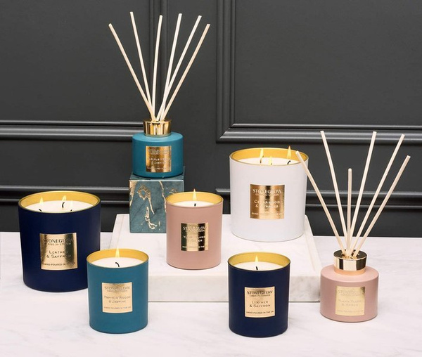 Świeca zapachowa Luna-Dark Amber & Vetiver