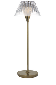 Blaze 16’ rechargeable table lamp by Waterford